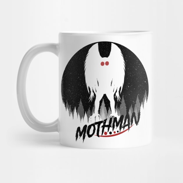 Mothman Silhouette by Tesszero